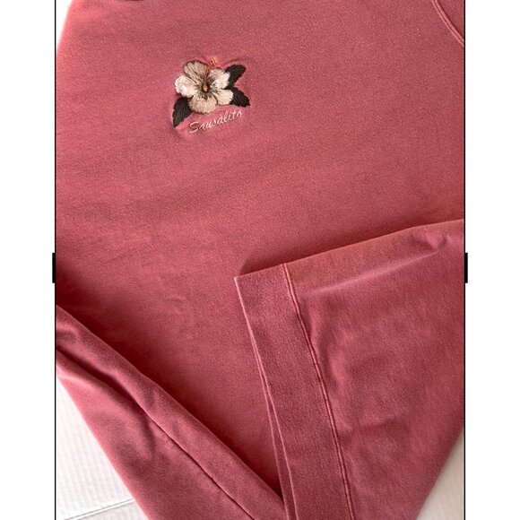 CRAZY SHIRTS HIBISCUS DYED FLOWER SWEATSHIRT - Picture 5 of 10